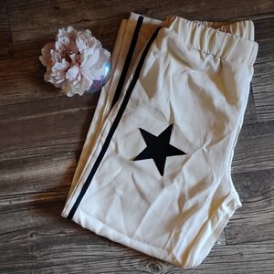 NWOT STAR JOGGERS